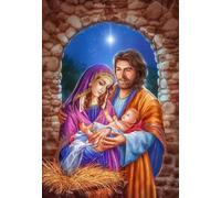 DMQBT 1500 Pezzi - Puzzle Irregolare - Immagini - Gifts - Jesus Art Oil Painting - Giochi Di Memoria E Cognizione Per Anziani - Giocattolo Di Decompressione Per Adulti - Dc59Zw