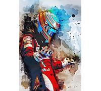 DMQBT 1500 Pezzi Puzzle - Irregular Puzzle - Gifts - F1 Classic Racings Poster - Giochi Di Memoria Per Famiglie Adulte - For The Elderly Educational Stationery - Hz265Xa