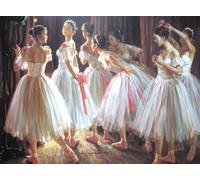 DMQBT 1500 Pezzi Puzzles Per Adulti - 1500 Pezzi Difficult Puzzles - Ballet Dancers Art Oil Paintings - Adult Decompression Toys - Decorazione Della Casa - Jy268Zp