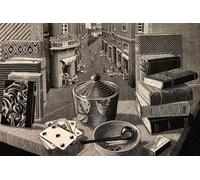 DMQBT Difficile Irregular Puzzle 1500 Pezzis - M C Eschers Art Geometrys - 1500 Pezzi Puzzles Per Adults - Giocattoli Per La Sfida Del Divertimento In Famiglia - Hx37Zw