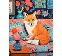 DMQBT Puzzle,1000 Pieces,Poster, Regali ,Abstract Picture Of Animals On The Sofass Color Oil Painting ,Giochi Per Ridurre Lo Stress In Famiglia, Cx126Zw