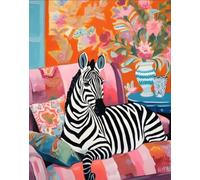 DMQBT Puzzle,1000 Pieces,Poster, Regali ,Abstract Picture Of Animals On The Sofass Color Oil Painting ,Giochi Per Ridurre Lo Stress In Famiglia, Cx129Zw