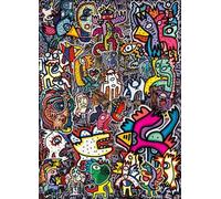 DMQBT Puzzle,1000 Pieces,Poster, Regali ，Giocattolo Per Giochi Personalizzati Per Adulti Per Bambini ，Colour Fun ，Abstract Art Graffiti Painting, Cx302Zw