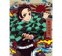 DMQBT Puzzle 1500 Pezzi - Colorful Puzzle - Immagini - Gifts - Classic Japanese Animes Demons Tanjirou - Giocattoli Educativi Per Bambini - Giochi Di Memoria E Cognizione - Xp25Qk