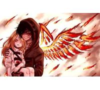 DMQBT Puzzle 1500 Pezzi ，Colorful Puzzles ，Immagini ，Gifts ，Classic Japanese Animes Angelss Of Deaths ，Per Children'S Educational Games - Xp214Qk