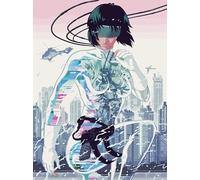 DMQBT Puzzle Colorato 1000 - Puzzle Difficile - Ghosts Shells Movie Poster - Giocattoli Personalizzati Per Adulti - DX14ZW