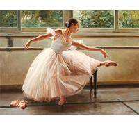 DMQBT Puzzles 1500 Pezzi - Ballet Dancers Paintings - Difficult Puzzle 1500 Piece Per Adults Challenge - Family Decorazione Artistica Da Parete - Xu677Tw