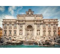 DMQBT Puzzles 1500 Pezzi For Adults - Difficult Puzzle 1500 Pezzi For Adults Challenge - Fontana Di Trevi Art Immagini - Family Fun Challenge Games - Vw280Zq