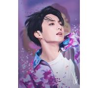 DMQBT Puzzles 1500 Pezzi Per Adulti - Korean Boyband Bang Bt S Art Poster - Difficult Puzzle 1500 Pezzi Per Adulti - Adult Decompression Toys - Jy200Zp