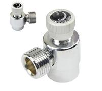 dmqdu Convertitore per serbatoio di CO2 cilindri, adattatore rapido CO2 - adattatore diretto in metallo CO2 cilindri CO2 - adattatore di ricarica flessibile CO2, adattatore CO2, porta di ricarica per