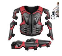 dmqdu Plastron da moto per , Plastron da moto per , equipaggiamento di protezione per il ciclismo per , protezione da equitazione di Motocross per , con protezione delle ginocchia, gomiti, braccia e