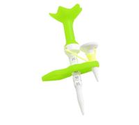 dmqdu Tè da golf multiuso, da golf, da golf, da allenamento, da golf, piccola guida regolabile in altezza, per giardino, parco