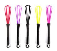 DMSUO 1 mini frusta in plastica di colore casuale