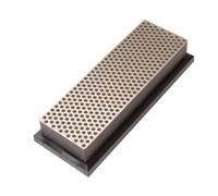 DMT Diamante Whetstone 150mm Plastica Custodia Nera 220 Sabbia Extra Grezzo