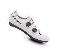 DMT Kr0 - Scarpe da Ciclismo da Strada, Unisex, Colore: Bianco, 39,5 EU
