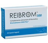 Dmt Pharma Group Integratore Reibrom 500 con bromelina, 30 capsule