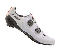 DMT SH10 Scarpe da Ciclismo su Strada, Bianco/Nero, 48 EU