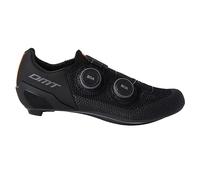 Scarpe per bici da corsa DMT carbonio SH10 Knit 2 boa - Numero: 42.5, Colore: Nero
