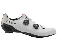 Scarpe per bici da corsa DMT carbonio SH10 Knit 2 boa - Colore: Bianco, Numero: 42