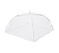 Dmuzsoih 15 × 32 × 32 CM Mesh Food Cover - traspirante per alimenti, rete pieghevole per picnic, a piastra a rete pop-up, ombrello a rete fine per esterni, coperture alimentari in rete pop