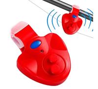 Dmuzsoih Allarme Morso per Canna da,Allarme Elettronico A LED con Avviso Sonoro - Dispositivo Portatile di Allerta per Uomini Donne Appassionati Tore Esperto Regalo Padre