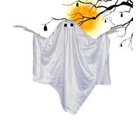 Dmuzsoih Fantasmi di Halloween - Decorazioni Spaventose per Esterni Fantasmi Volanti per Giardino,per Feste da Appendere ad Albero Bar Viale Portico Interno Prato Esterno Recinto Sentiero