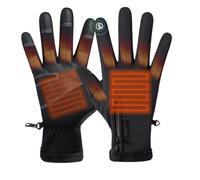 Dmuzsoih Guanti Riscaldati Ricaricabili,Traspirante 3 Modalità Regolabile Scaldamani Durevole,Guanti senza Dita Riscaldanti per Inverno Freddo | Per Freddo Campeggio Casa Neve Escursionismo Ciclismo