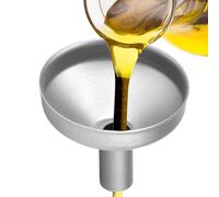 Dmuzsoih Imbuto per bottiglie, imbuto | Piatto da cucina in metallo - imbuto per vino liquido - piccolo calibro per riempire bottiglie, riempimento di liquidi, olio, succhi di frutta, latte