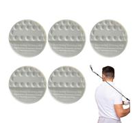 Dmuzsoih Palla da golf come attrezzo da allenamento | Attrezzo per Allenamento Swing | Set di 5 Palle da Golf Putting Leggere - per campo pratica indoor/outdoor, giardino, casa, ufficio,