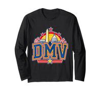 DMV DC Maryland Virginia Retro Varsity Washington Area Pride Maglia a Manica