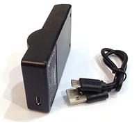 DMW-BCK7-E - Caricabatterie USB per fotocamera Panasonic DMC-FS14, FS22, FS41, FX80GK, FH2K, FH2P, FH2R, FH7, FP77, FH4GK, FH4-K, FH6K, FH6P, FH6S, FP5GK, FP5K, FP5P, FS40P, FX78K, FX78K 8N FX78. P