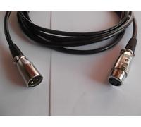 DMX Collegamento XLR Female > Maschio 3 Pin 4 Metri Placcato Oro Contatti 250025