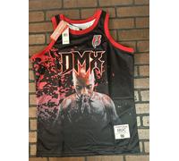 DMX - Nero Carne Of My Elastico Headgear Classics Basket Jersey ~ Mai Worn ~ L