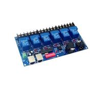 DMX-RELAY-6CH-30A interruttore relè 30A * 6CH decodificatore relè DMX a 6 vie controller DMX512 controller luce led a 6 vie DC 12V