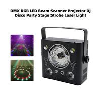 DMX RGB LED Trave Scanner Proiettore Per DJ Disco Party Stage Strobe Laser Light