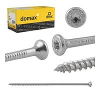 DMX Viti per legno Torx, 8 x 160 mm, per truciolato, set da 50 pezzi