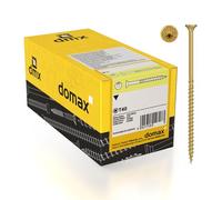DMX - Viti per legno Torx - Viti per truciolato - Viti 4,0 x 80 cm - Set di viti per costruzione - Set di viti per terrazze - Set Torx - Viti per costruzione in legno - Set di viti a testa svasata