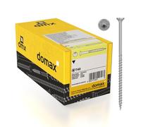 DMX - Viti per legno Torx, viti per truciolato, viti da 3,0 x 30 cm, viti da costruzione - Set di viti da 500 pezzi - Viti per terrazze - Set Torx, viti per costruzione in legno - Set di viti a testa