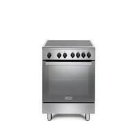 De’Longhi DMX 64 INL cucina A Elettrico Piano cottura a induzione Nero, Acciaio inox
