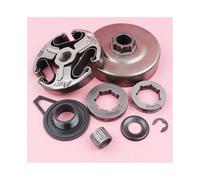 DMXQOUPJSD Gruppo Tamburo Frizione Adatto for Motosega 365 362 371 372, Pezzo di Ricambio, Corona del pignone, rondella dell'ingranaggio a Vite Senza fine, Clip, Kit Cuscinetto ad Aghi