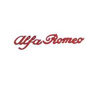 DMYQJY Auto Emblema per Alfa Romeo Tonale, Emblema Adesivo per Griglia Insignia Adesivi Stemma Adesivo Logo in Lettera per Bagagliaio Posteriore Auto Styling Accessori,Alfa Romeo-Red