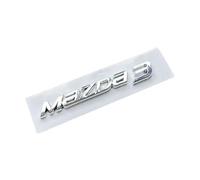 DMYQJY Auto Emblema per Mazda 6 2012-2017, Emblema Adesivo per Griglia Insignia Adesivi Stemma Adesivo Logo in Lettera per Bagagliaio Posteriore Auto Styling Accessori,Mazda3-Silver