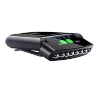 DMZK 1 Pezzi Lampada Frontale LED,LED Clip sulla Luce del Cappuccio della Luce, Lampada Frontale con Luce Bianca e Rossa con Controllo del Sensore Ricaricabile USB Impermeabile