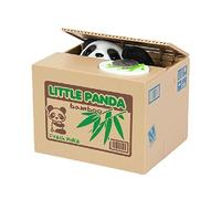 DMZK Salvadanaio Banca Panda, Creativo Panda Salvadanaio Elettrico Giocattolo Panda Rubare i Soldi Salvadanaio