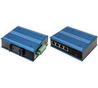 DN-651131 è uno Switch Fast Ethernet PoE industriale con 4 porte 10/100 Mbps RJ45 1 porta 100Mbps base-FX.Lo Switch industrial NEW