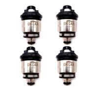 DN Autogas parts Landi Renzo CNG GPL 4 x iniettori MED GI25-65 Nero AMP Tipo Sequent