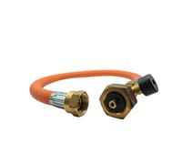 DN Autogas Parts Tubo flessibile per gas GPL, propano EFV, 450 mm, da G5 a W21,8, ad alta pressione, per roulotte, camper e camper