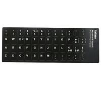 DN Italian Learning Keyboard Layout Sticker Tasti Neri Adesivi per Computer