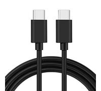 DN-Technology Motorola Edge 40 Neo - Cavo di ricarica USB C a C, adattatore PD, cavo di ricarica rapida USB tipo C (nero)