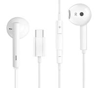 DN-Technology Per iPhone 16/16e/15 Plus/16 Pro Max Auricolari 17 USB-C Tipo C Auricolare in-ear cablato con microfono e controllo del volume Auricolari per iPhone 16/15/iPad Air-Pro